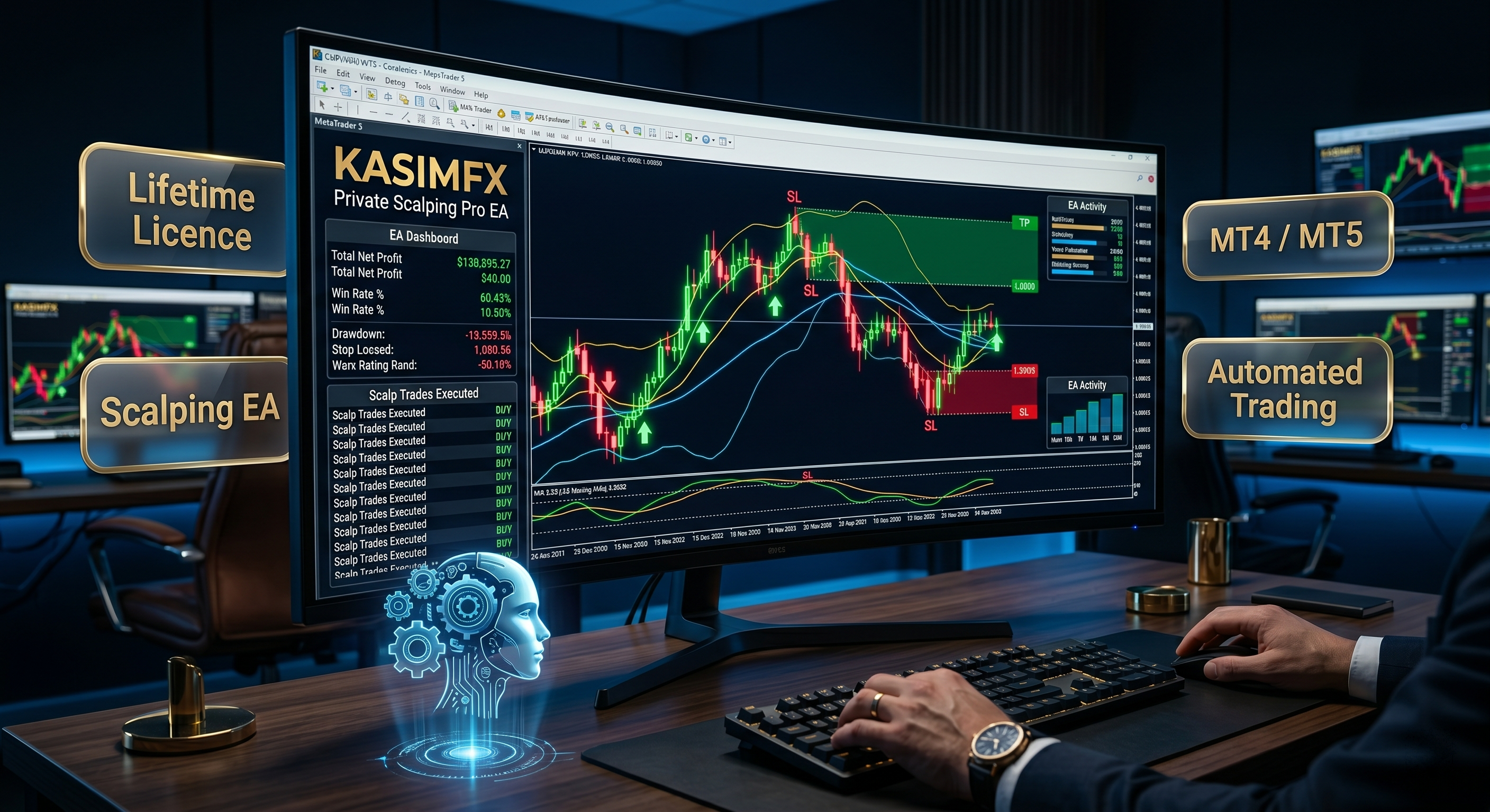 Scalping strategy visual